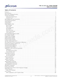 MT47H64M16BT-3:A TR Datasheet Page 2