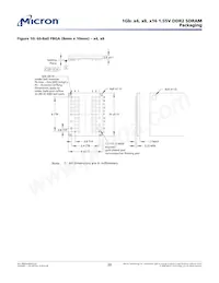 MT47R64M16HR-25E:H Datasheet Pagina 20