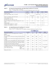 MT48H16M32L2F5-8 TR Datasheet Page 6