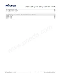 MT48H32M16LFBF-6:B TR Datasheet Page 4