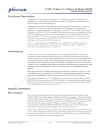 MT48H32M16LFCJ-75:A TR Datasheet Page 12