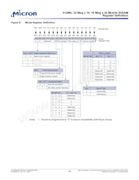 MT48H32M16LFCJ-75:A TR Datasheet Page 14