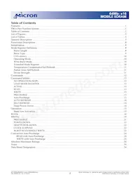MT48H4M16LFB4-8 IT TR Datasheet Page 2