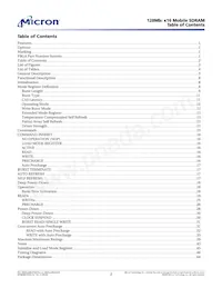 MT48H8M16LFF4-8 Datasheet Page 2