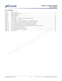 MT48H8M16LFF4-8 Datasheet Pagina 4