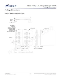 MT48H8M32LFB5-75 AT:H Datasheet Pagina 13