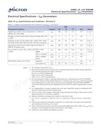 MT48LC4M16A2P-6A AAT:J Datasheet Page 21