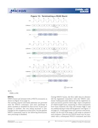 MT48LC8M32B2TG-7 TR Datasheet Page 21