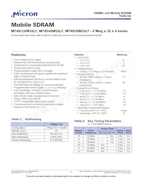 MT48LC8M32LFF5-8 TR Datasheet Cover