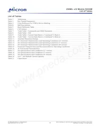 MT48LC8M32LFF5-8 TR Datasheet Page 4