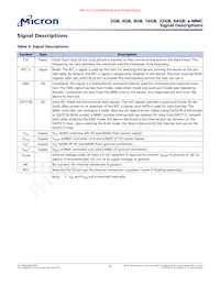 MTFC8GLDEA-1M WT TR數據表 頁面 5