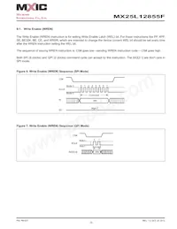 MX25L12855FXDI-10G Datasheet Page 20