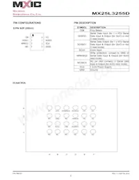MX25L3255DXCI-10G Datasheet Page 8