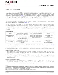 MX25L6445EZNI-10G Datenblatt Seite 18