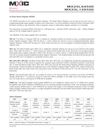 MX25L6455EMI-10G Datasheet Page 18