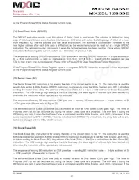 MX25L6455EMI-10G Datasheet Page 23