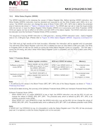 MX25U2033EZUI-12G Datasheet Pagina 22