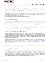 MX25U2033EZUI-12G Datasheet Pagina 23