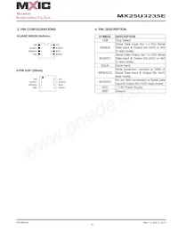 MX25U3235EZNI-10G Datasheet Page 10