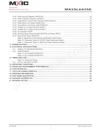 MX25U6435EZNI-10G Datasheet Page 3