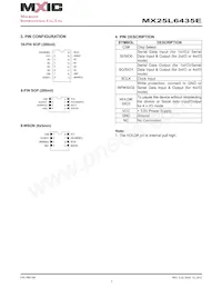 MX25U6435EZNI-10G Datasheet Page 7