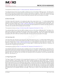 MX25V4006EZUI-13G Datasheet Pagina 17