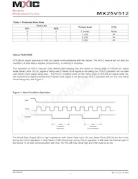 MX25V512ZUI-20G Datasheet Page 7