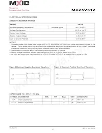 MX25V512ZUI-20G Datasheet Page 18