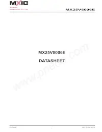 MX25V8006EZNI-13G Datasheet Cover