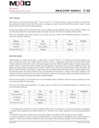 MX29F400CTTC-90G Datasheet Page 13