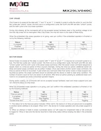 MX29LV040CQC-90G Datasheet Page 12