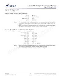 N25Q256A11ESF40G Datasheet Page 8