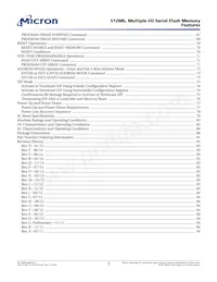 N25Q512A13GSF40F TR Datasheet Page 3