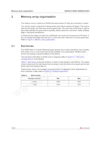NAND01GR3B2CZA6E Datasheet Page 12