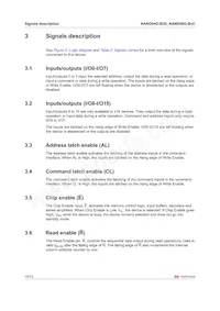 NAND04GR3B2DN6E Datasheet Pagina 16