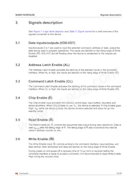 NAND16GW3D2BN6E Datasheet Page 13