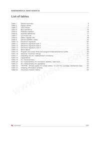 NAND16GW3F2AN6E Datasheet Page 5