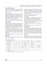 NAND512W3A2BN6F Datasheet Page 17