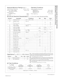 NM93C46M8X Datasheet Page 4