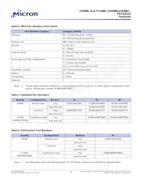 PC28F256P33BFF TR Datasheet Page 3