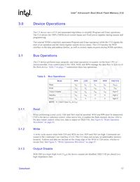 PC28F320C3BD70A Datasheet Page 17