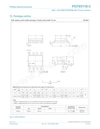 PCF85116-3P/01 Datasheet Page 14