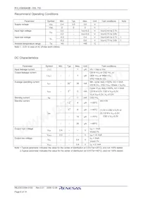 R1LV0808ASB-7SI#S0 Datasheet Page 6
