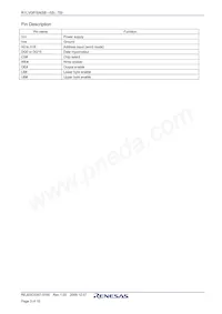 R1LV0816ASB-7SI#S0 Datasheet Pagina 3