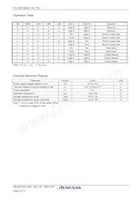 R1LV0816ASB-7SI#S0 데이터 시트 페이지 5