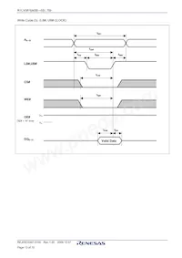 R1LV0816ASB-7SI#S0 Datasheet Page 13