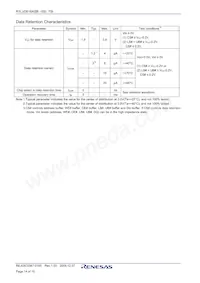 R1LV0816ASB-7SI#S0 Datasheet Page 14