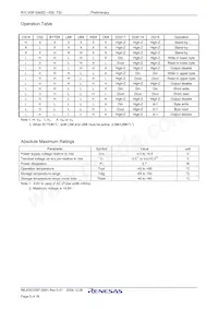 R1LV0816ASD-5SI#B0 Datasheet Page 7