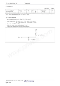 R1LV0816ASD-5SI#B0 Datenblatt Seite 9