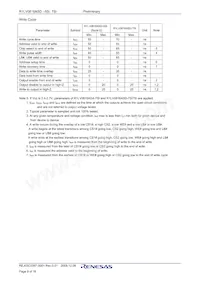 R1LV0816ASD-5SI#B0 Datasheet Page 11